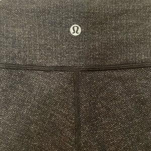 Gray chevron Lululemon leggings